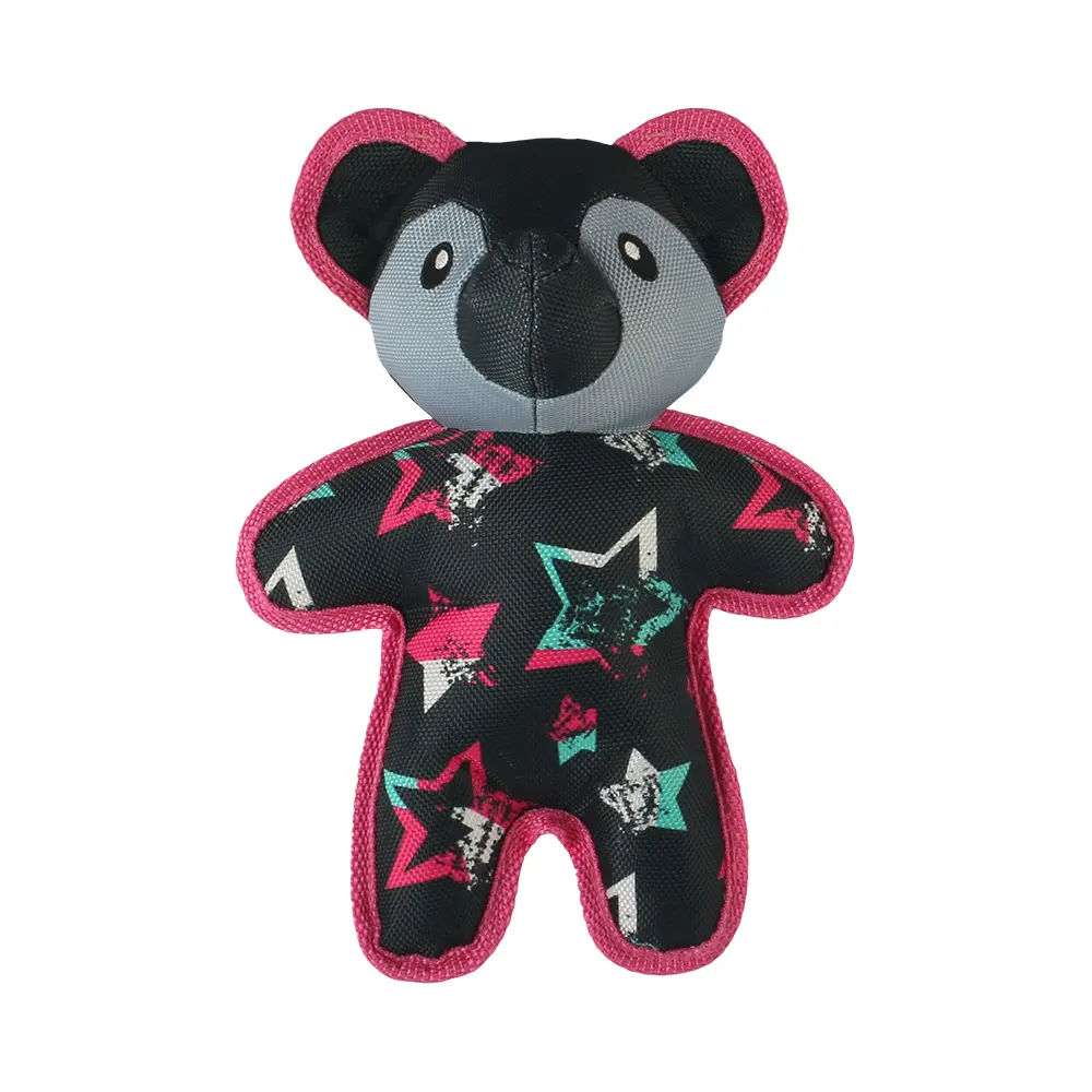 Dog Chew-Resistant Interactive Plush Toy Series：Bear, Hippo, Hippo, Elephant, Sloth