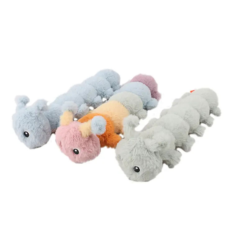 Caterpillar Pet Plush: Soft, Lifelike, Playful, Safe, Educational Bond Builder