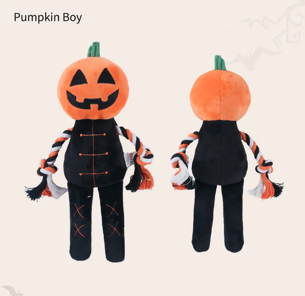 Halloween knoted plush dolls