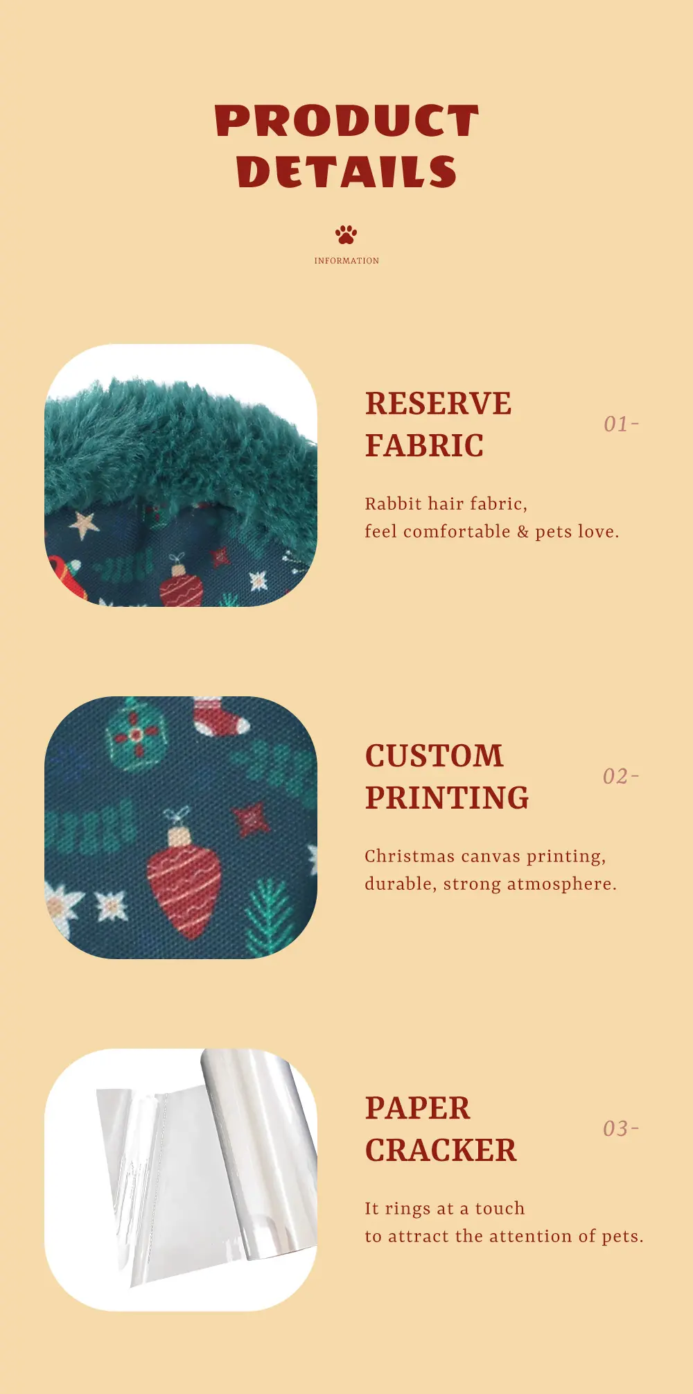 A Christmas Wreath-Inspired Doggy Plush Toy, Adorned With Festive Decorations, Brings Joy And Warmth, Evoking The Holiday Spirit And Your Dog's Cuteness (19)