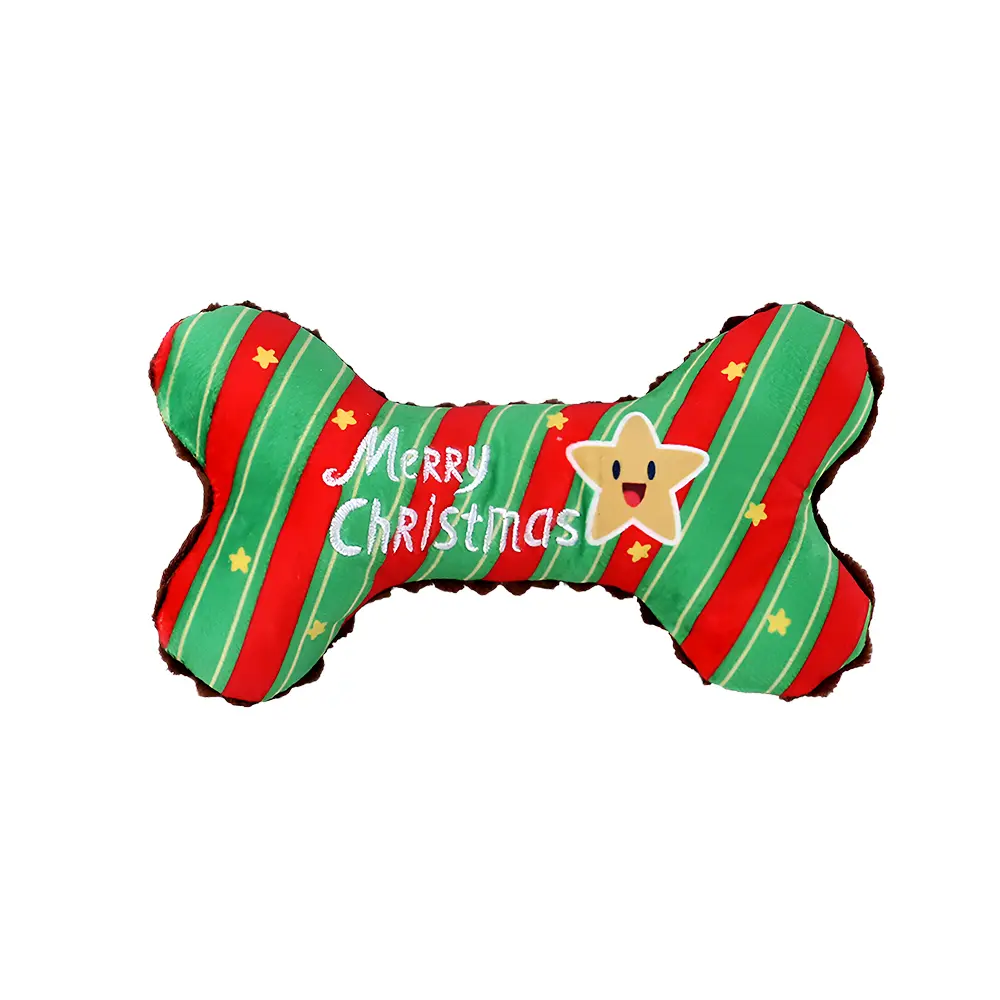 Striped Star Bone Pet Interactive Plush Toy – Unlock a New Chapter of Fun Companion Experience