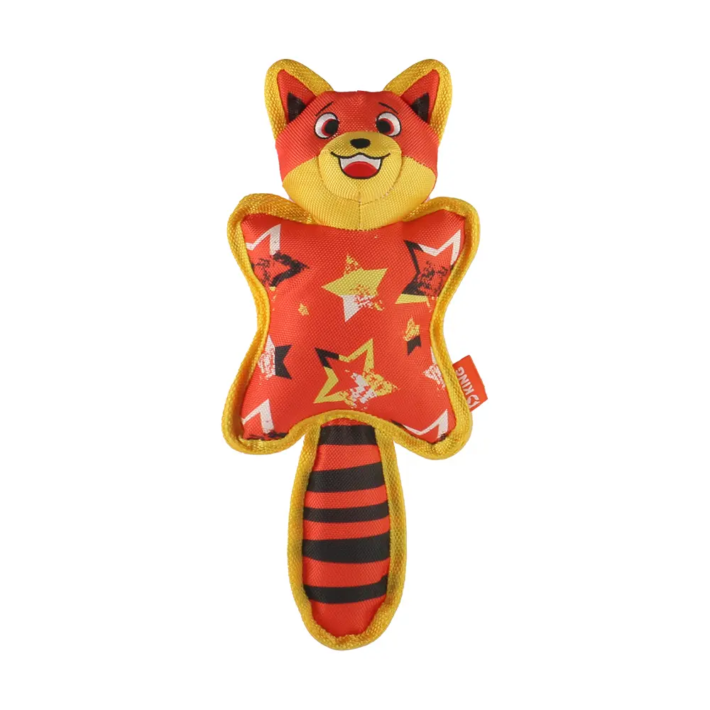 The translation of 2025 Latest Fashionable Dog Toys Durable, Safe, Eye-Catching Designs Oblate Body Squirrel, Oblate Body Koala, Oblate Body Fox (3).jpg