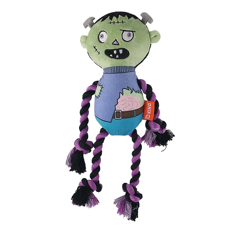 Halloween Knot Rope Plush Dolls: A Terrifyingly Fun Pet Toy