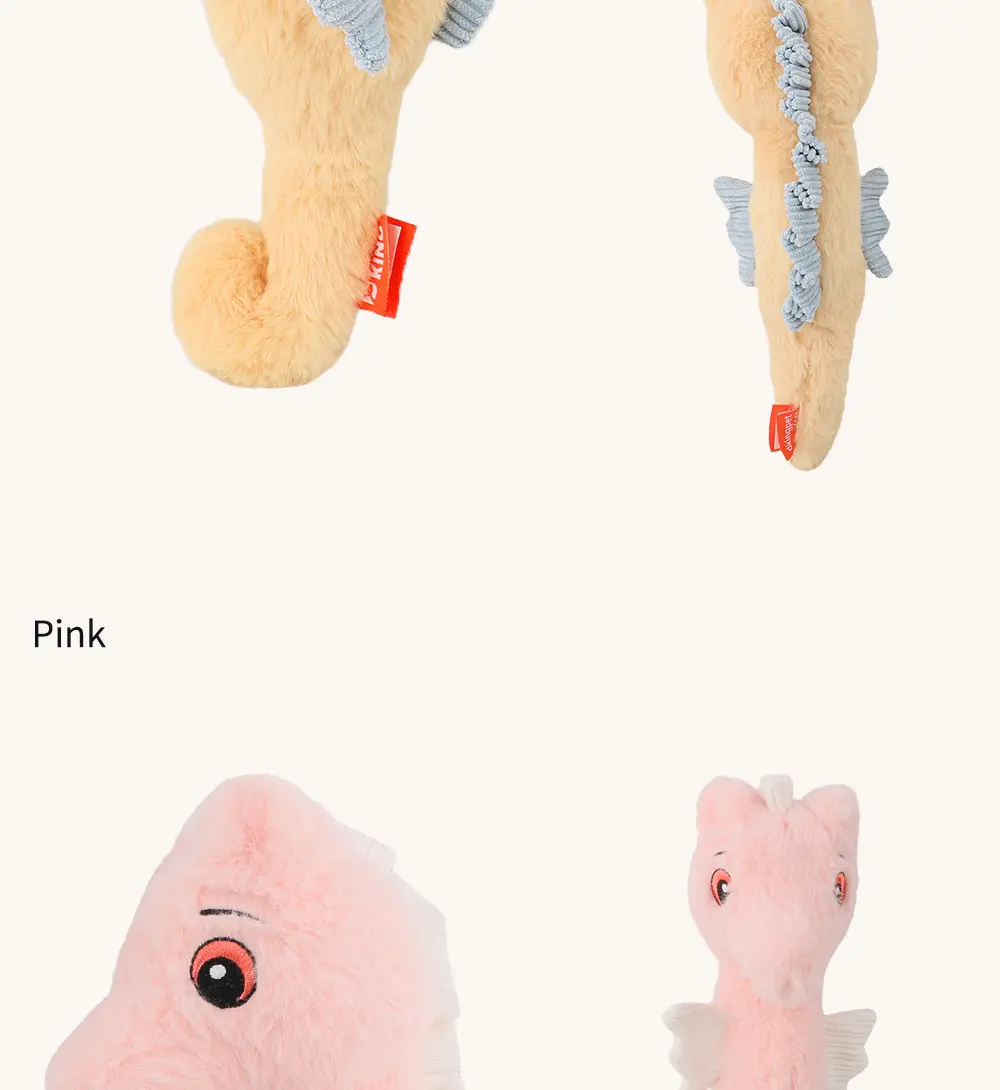Stuffed Seahorse Pet Toy A Cuddly Companion for Your Pet (15)
