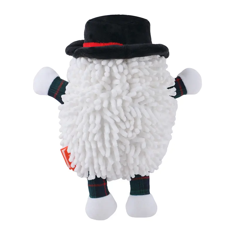 The Joyful Season Of Christmas, With Soft Plush Pet Toys Warmly Accompanying Soft Penguin, Soft Snow Man, Soft Reindeer (5).jpg