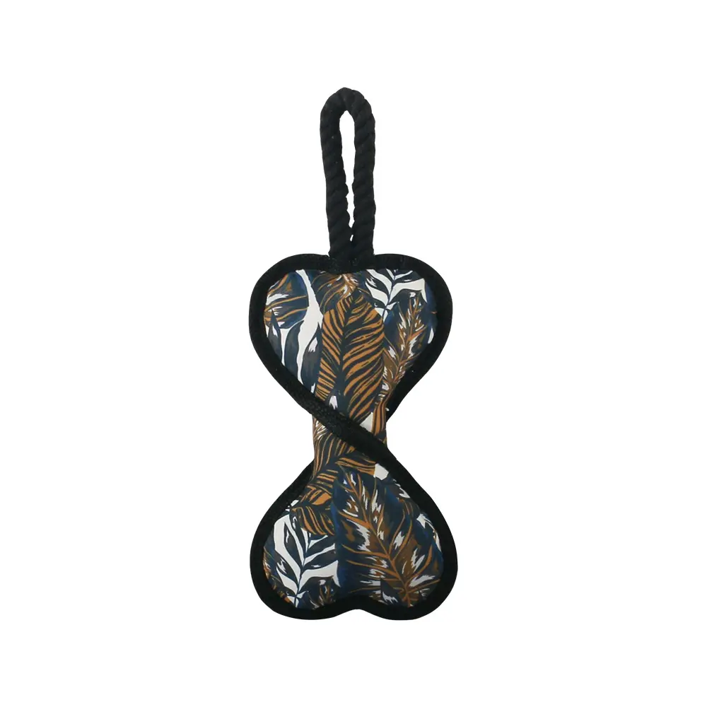 The Latest Dog Interactive Game Plush Toy Series: Knotted bone, Reversed clover frisbee, Reversed bone, Reversed boomerang