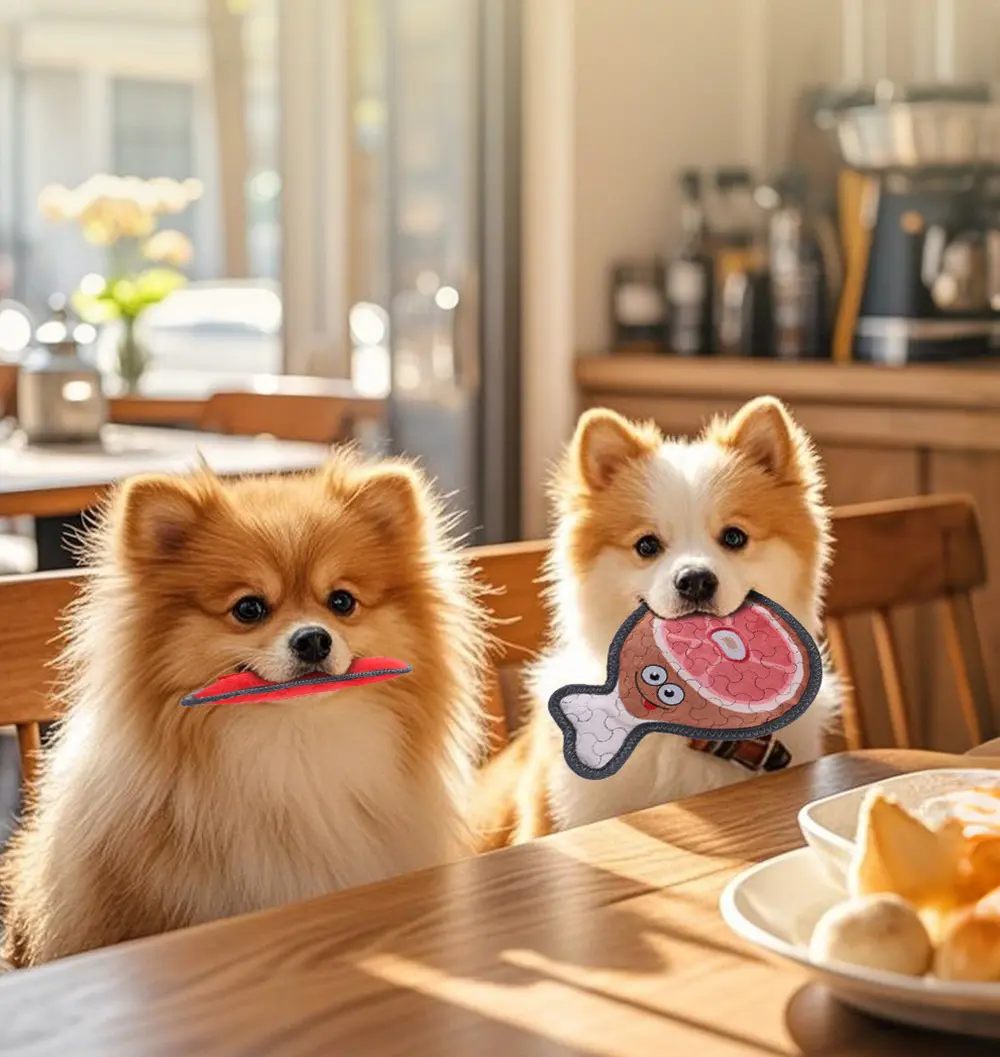 The Latest 2025 Dog Plush Toy Series Chili sauce, Baccon, Prime meat, Chili pappy (7)