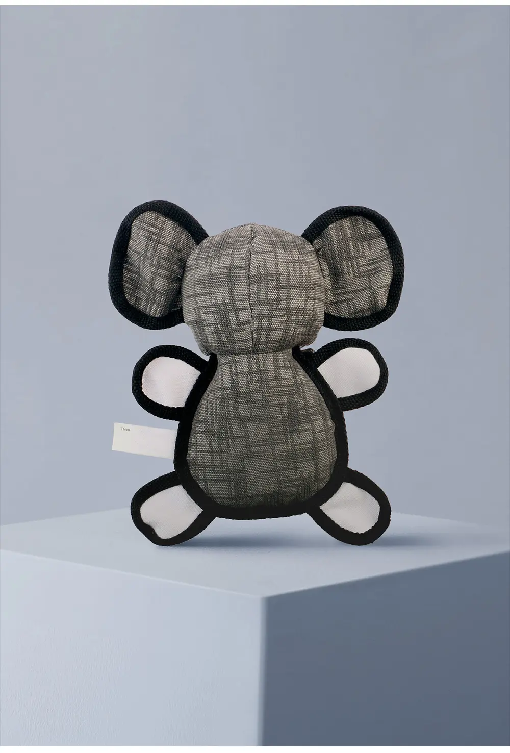 2025 New Product Classic Animal Shape Sturdy Dog Toy Collection Oblate Body Elephant (10)
