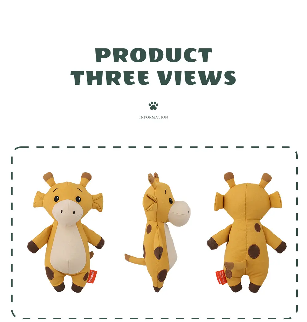 High-Quality Plush Doggy Toy, Soft To Touch, Playfully Designed, Adding Joy