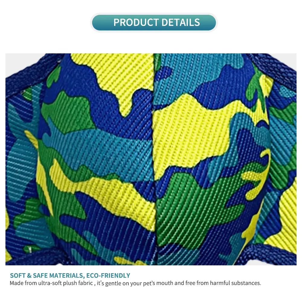 Camouflage Flying Duck, High Quality, Rattle Design, Enhances Bond, Exercises Pets (16)