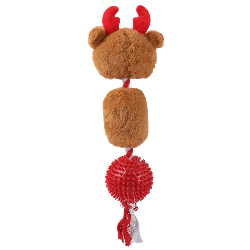 The Christmas-Themed Doggy Plush Toys Perfectly Blend The Joy of The Holiday Season With The Adorability of Pets Konted Reindeer, Konted Snowman, Kont (4).jpg