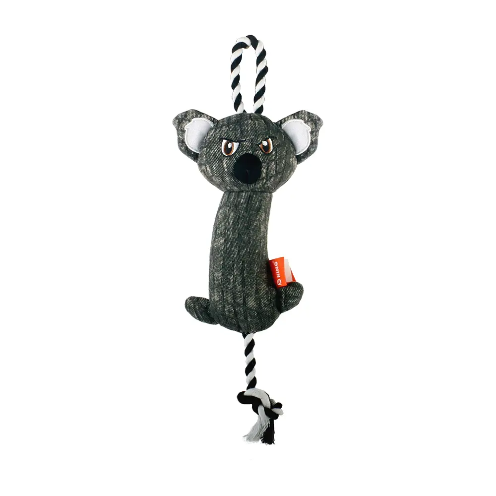 2025 New Product Classic Animal Shape Sturdy Dog Toy Collection Knotted Koala
