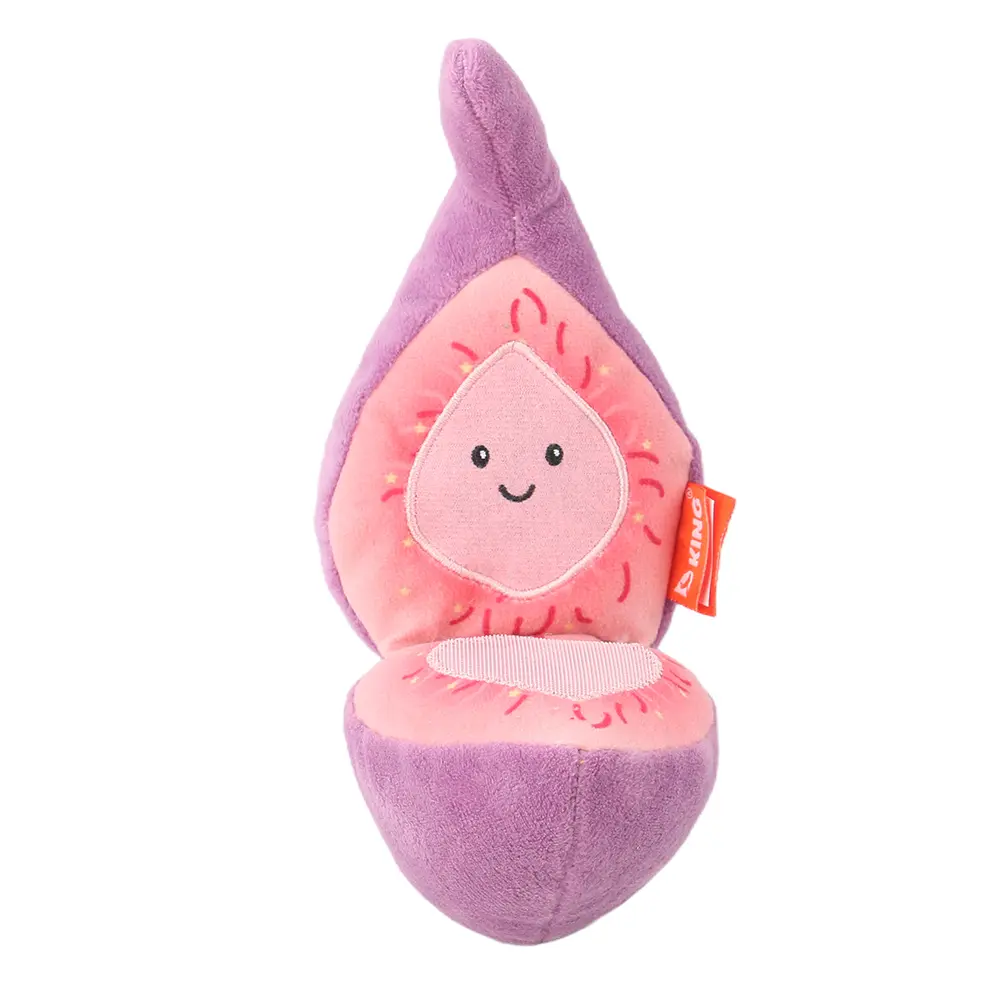 Fig, Kiwi, Durian, Strawberry: Four Creative Fruit-Shaped Plush Toys For Pets