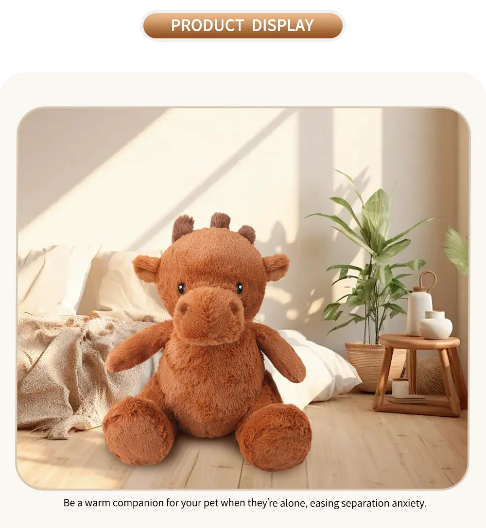 Cute animal-shaped pet stuffed toys with soft and comfortable material:Stuffed DragonPet Toy (9)