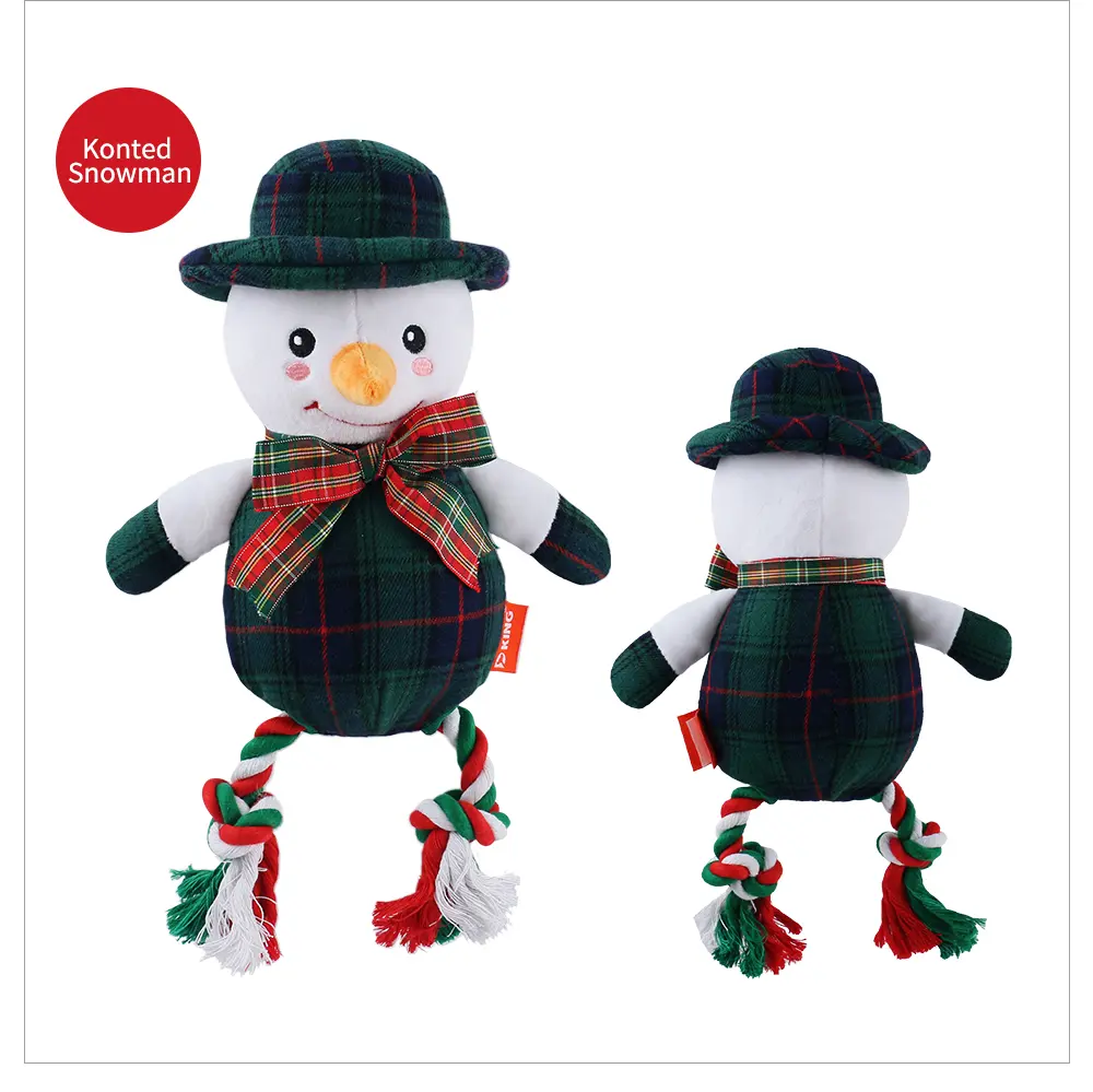 Christmas Series Characteristic Squeaky Plush Toys, Adding Holiday Fun, Warm Companionship, Letting Joyful Sounds Echo Through the Entire Winter (16)