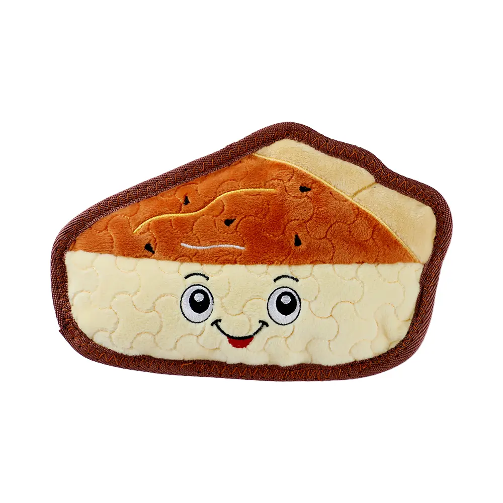 Latest Dog Plush Toy Series Cheese Cake, Yogurt, Chocolate Pie, Peanut Butter, Butter