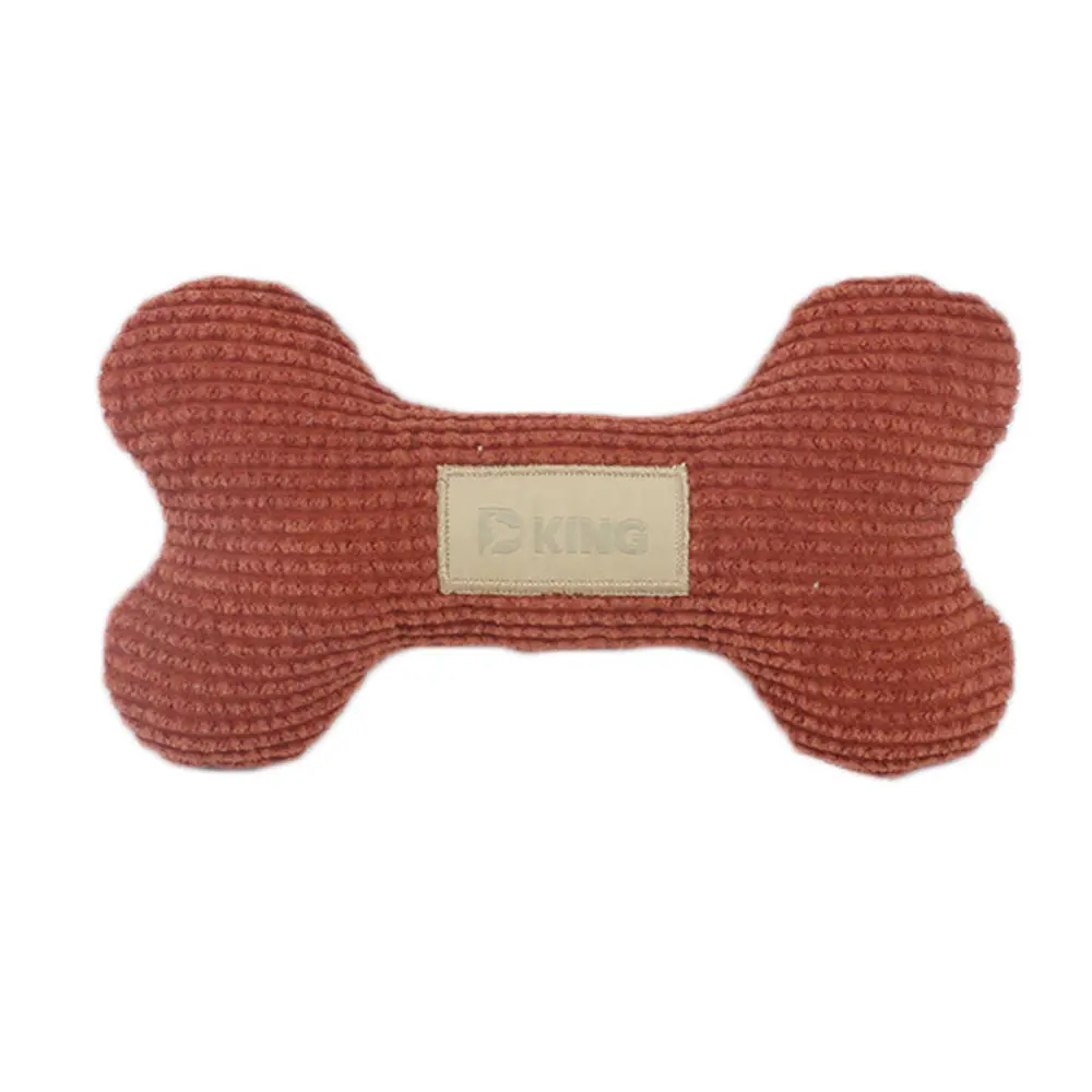 Reddish Brown Bone Dog Toy: A Tail-Wagging Delight for Dogs
