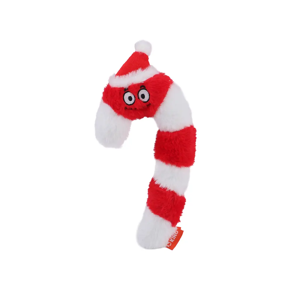 Dog Christmas Bottle plush toys: festive joy, soft touch, highly interactive, perfect playmate.
