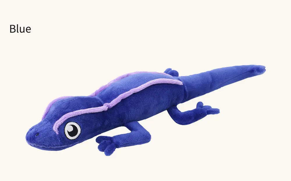 Dog Plush Toy With A Creative Lizard Design, Accompanying Growth (13)