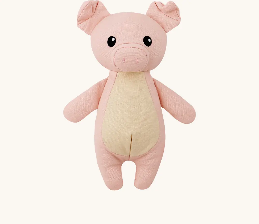 Fox, Deer, And Pig Plush Toys, Exquisitely Designed For Pet Companionship And Health Promotion (12)