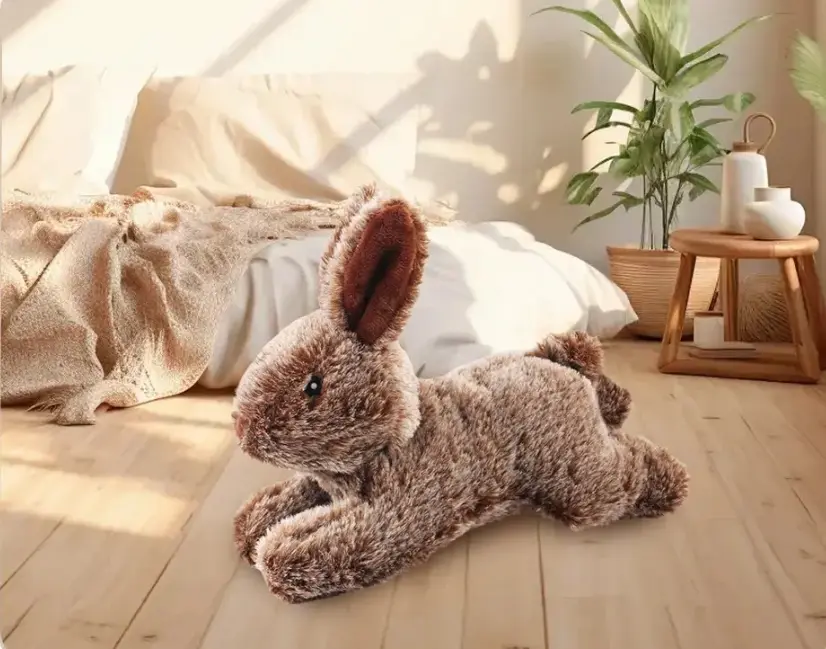D King Fluffy Bunny Plush Toy.png