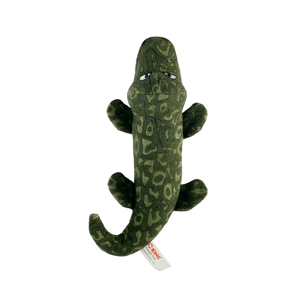 2025 New Product Classic Animal Shape Sturdy Dog Toy Collection Crocodile