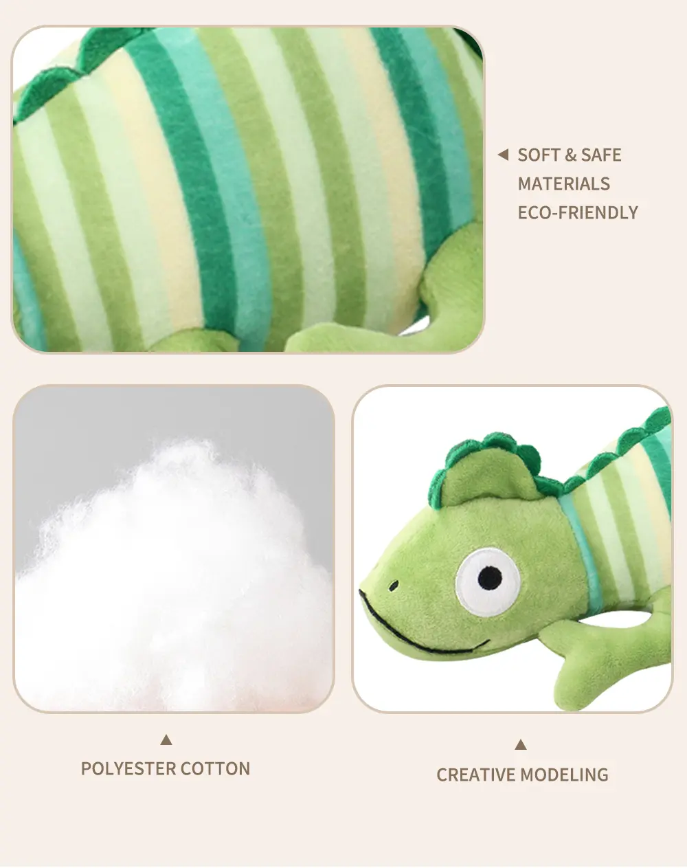 Introducing the Lizard-Shaped Plush Toy A New Playmate for Dogs (6)