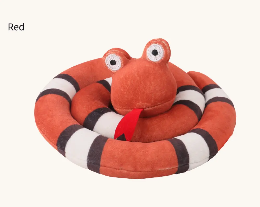 A Snake-Shaped Plush Pet Toy Specifically Designed For Dog Lovers—Snack (12)
