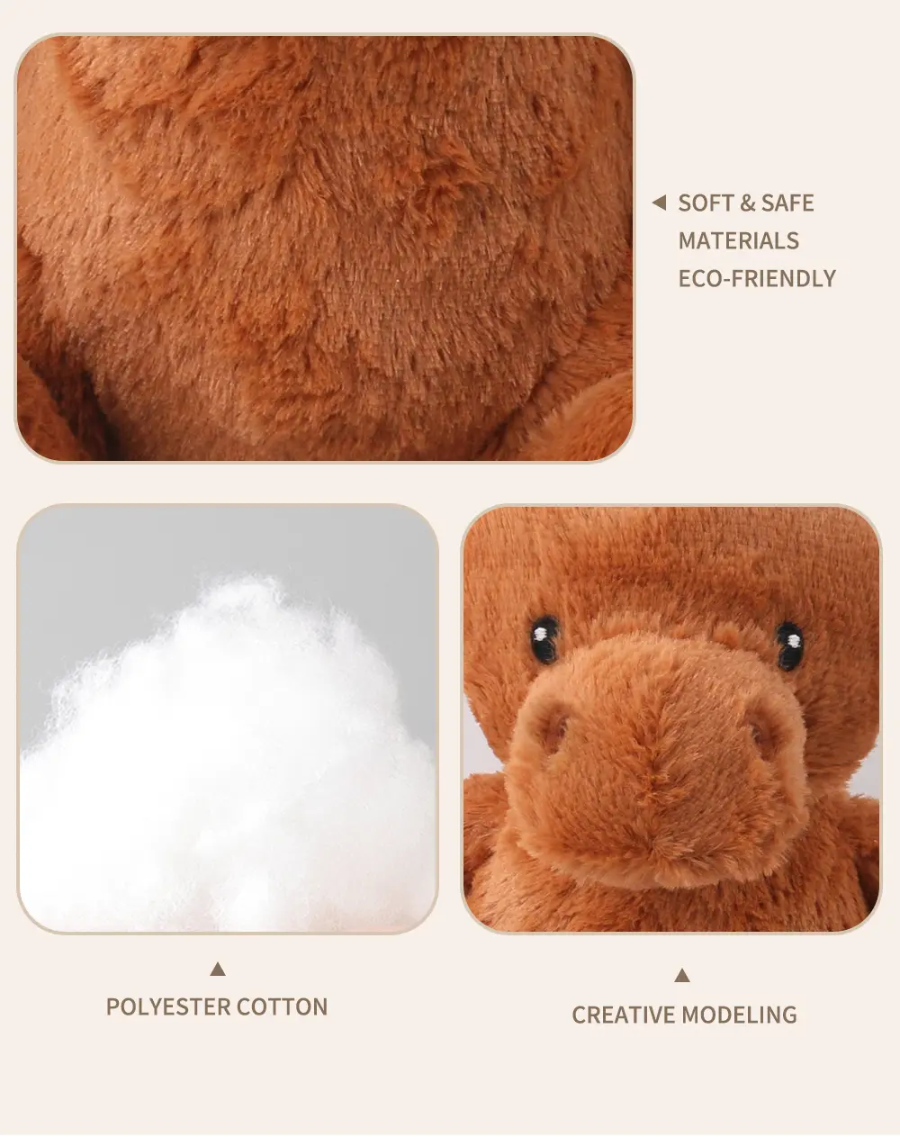 Cute animal-shaped pet stuffed toys with soft and comfortable material:Stuffed DragonPet Toy (7)