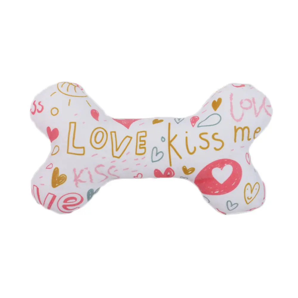 Introduction to the White Pet Chewing and Interactive Plush Toy