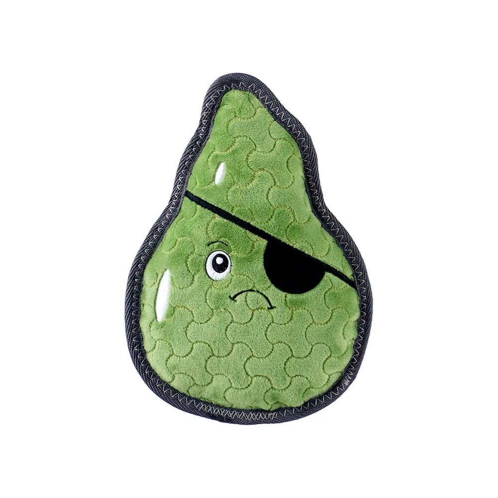Latest Dog Plush Toy Series Captain pear, Gymnastic avocado, Watermelon