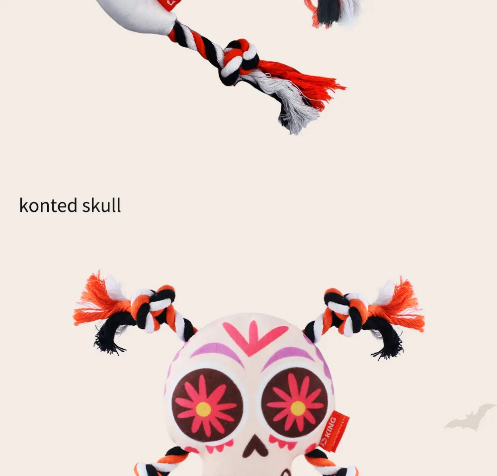 Halloween knoted plush dolls