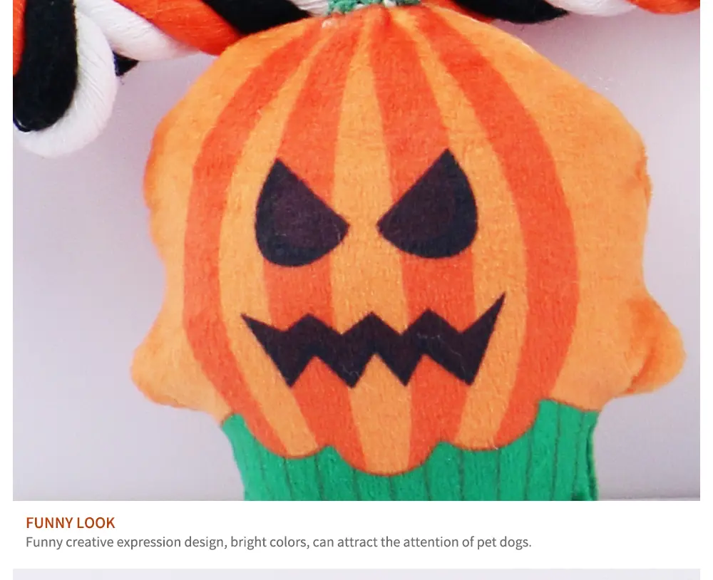 Halloween knoted plush dolls2