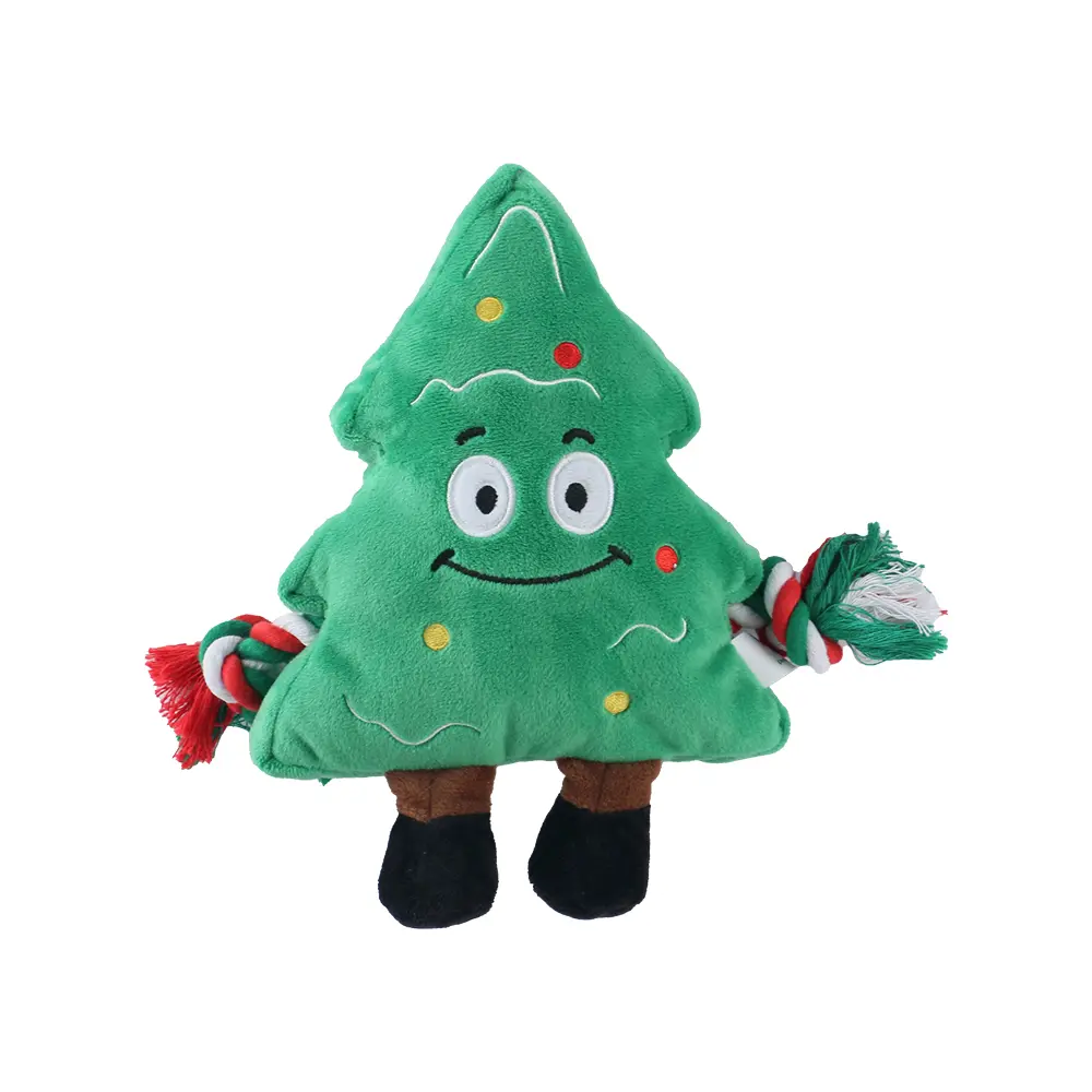 2025 Latest Innovative Dog Interactive Plush Toy Series Unveiled Candy Cane, Gingerbread Baby, Knotted Christmas TREE, Knotted Puddin (3).jpg