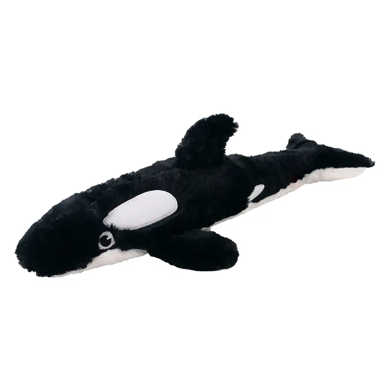 Cuddly Shark Pet Toy: Soft Polyester, Lifelike Charm!