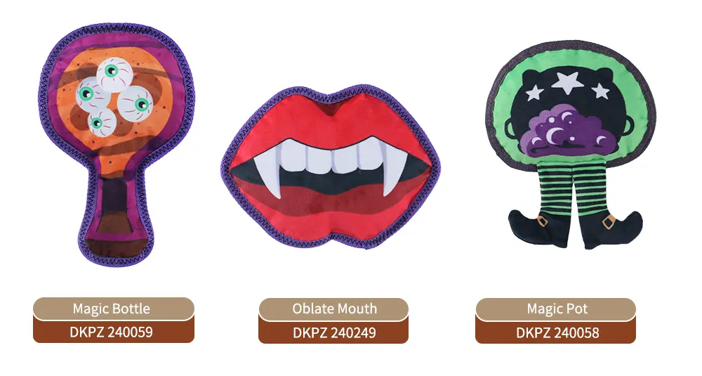 detail about Halloween wrapped pet toy