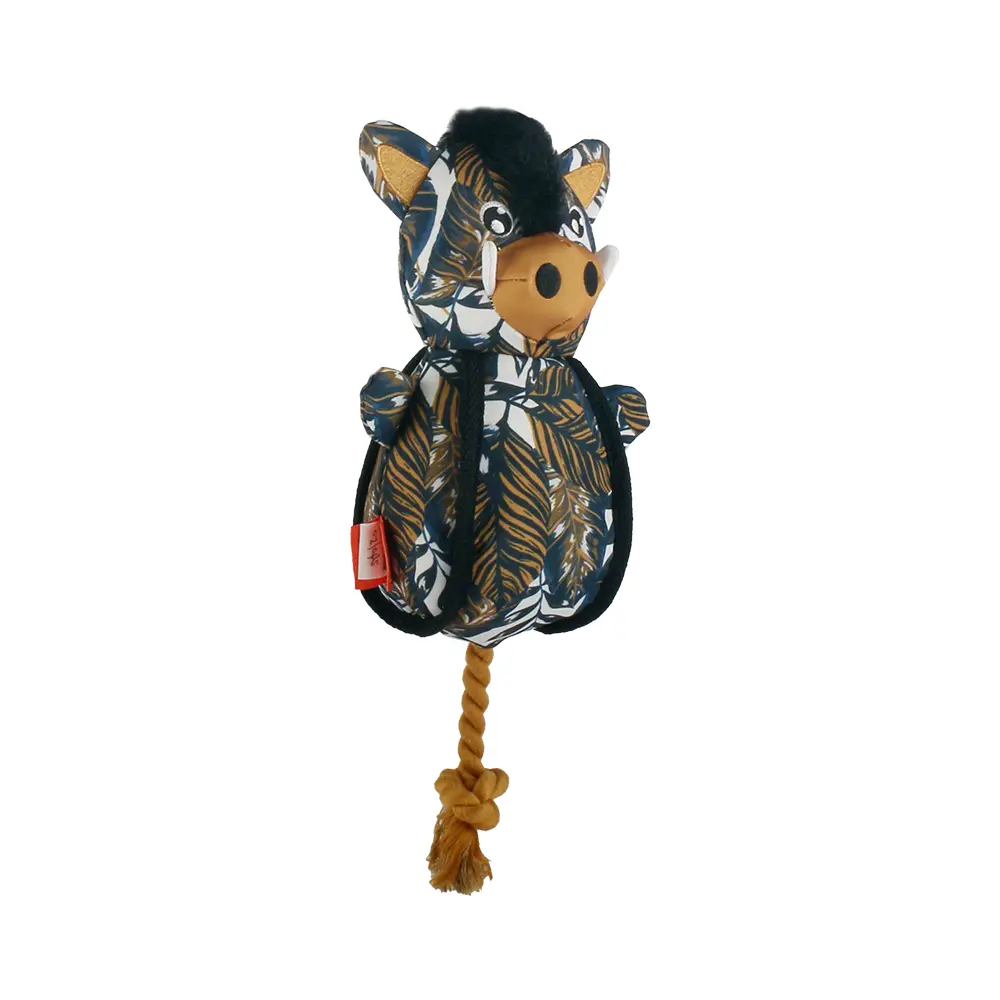 Dog Plush Toy Series 3D Knotted Wild Boar,3D Knotted Otter3D Knotted Gorilla