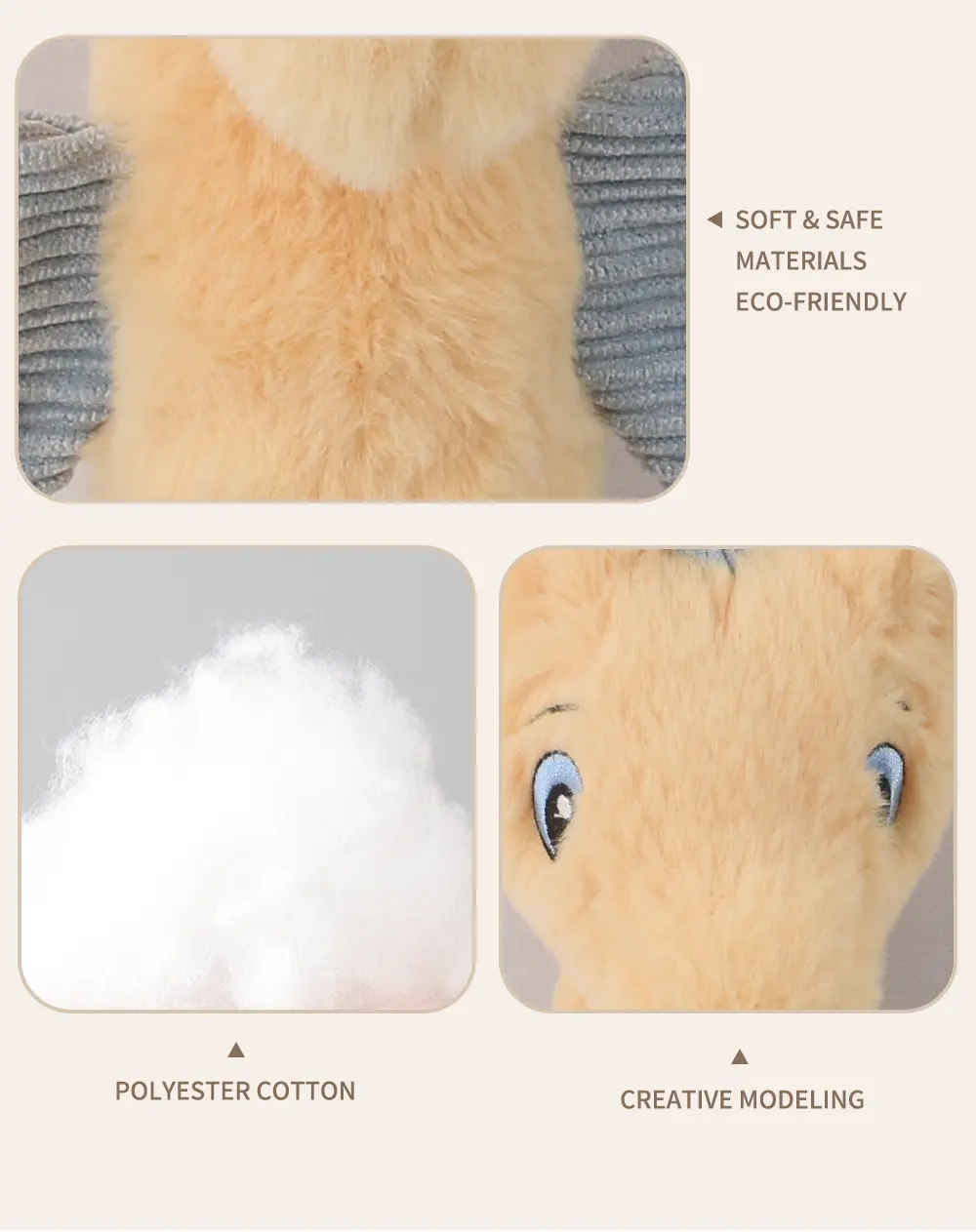 Stuffed Seahorse Pet Toy A Cuddly Companion for Your Pet (9)
