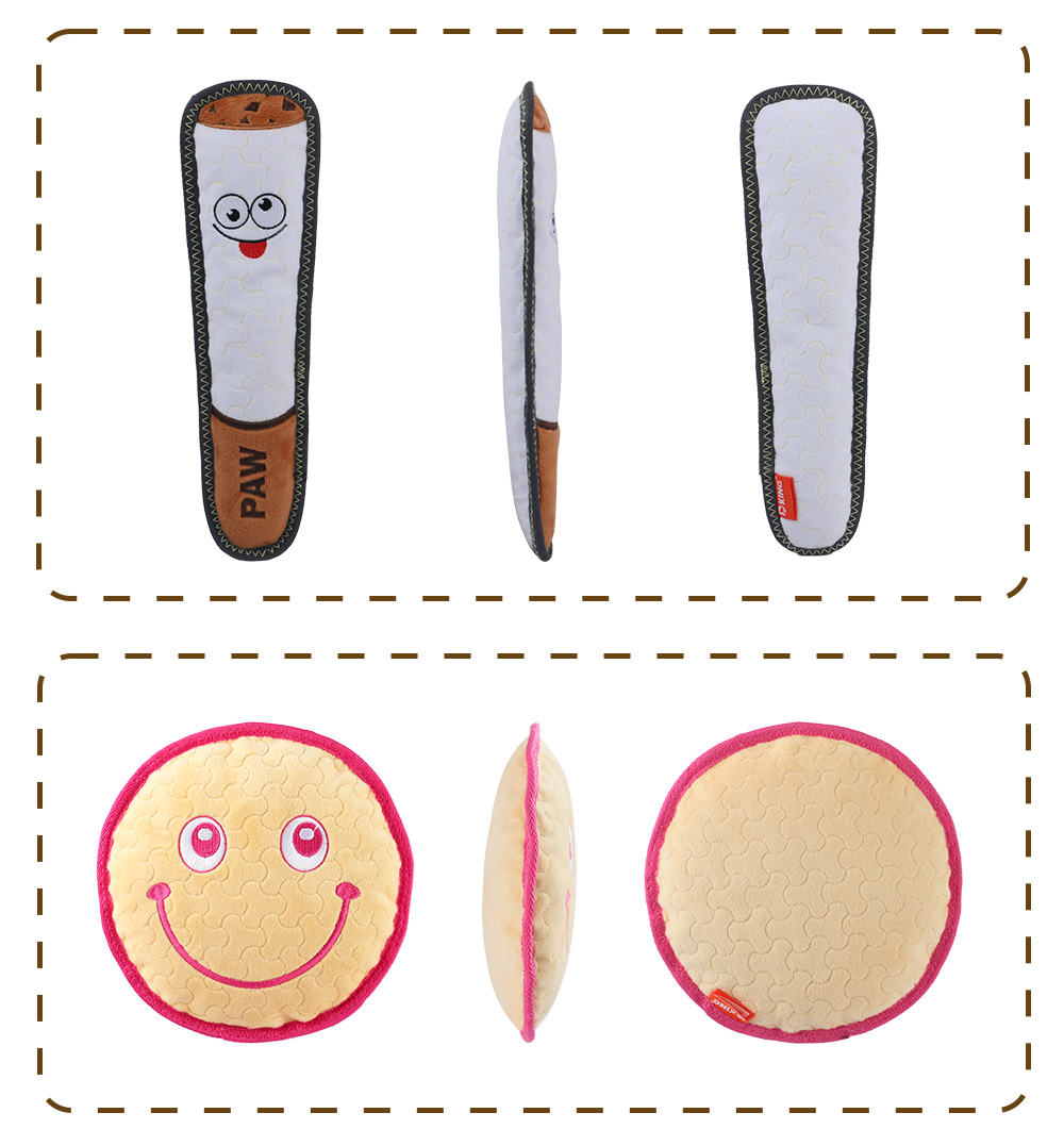 The Latest Plush Toy Series Featuring Dogs Irised Love, Candle, Cigarette, Smile Emo (13)