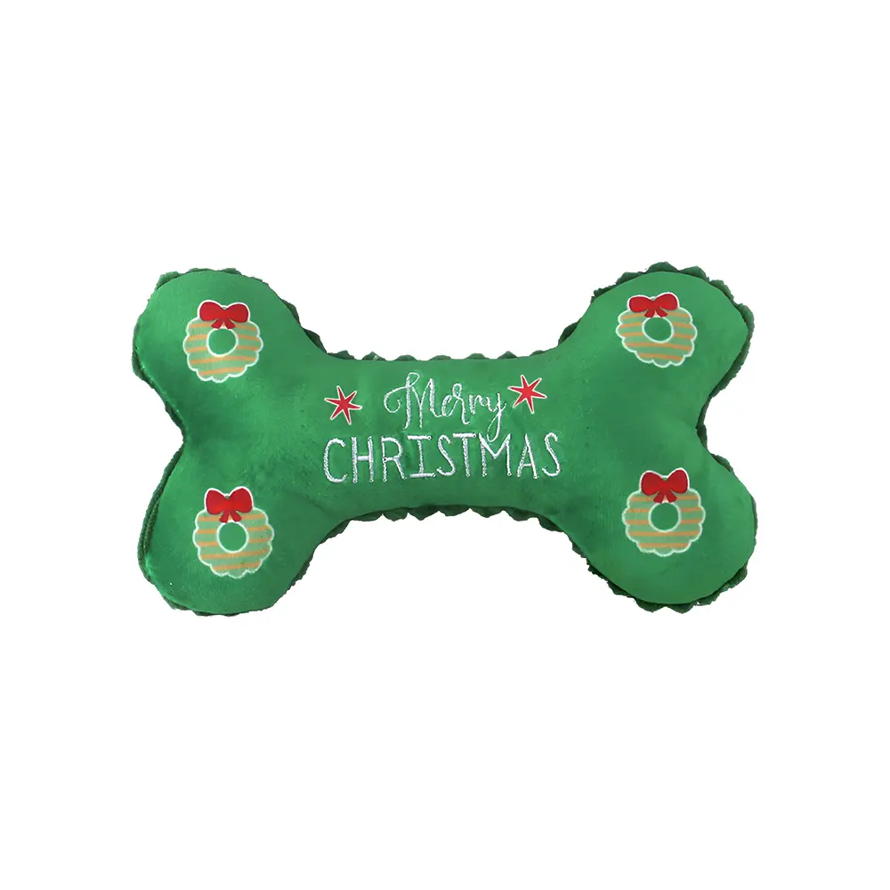 Christmas Circle Bone: A Festive Chew-and-Play Toy for Pets