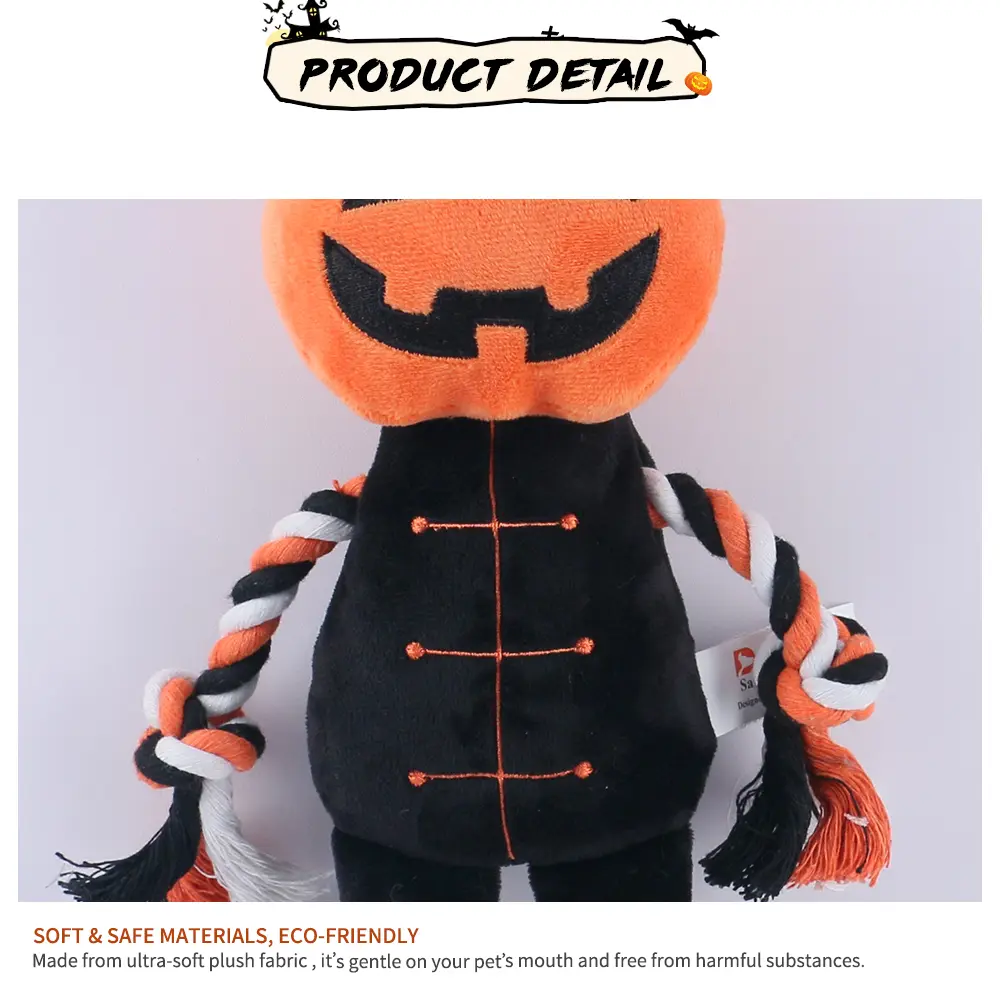 Halloween knoted plush dolls