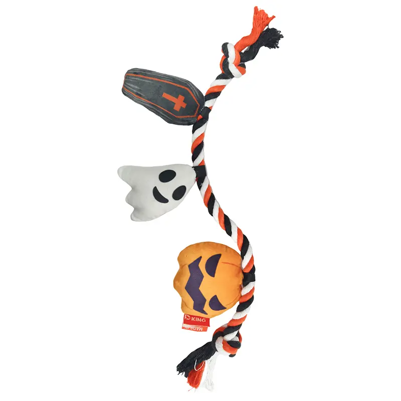 Halloween rope plush dog toy