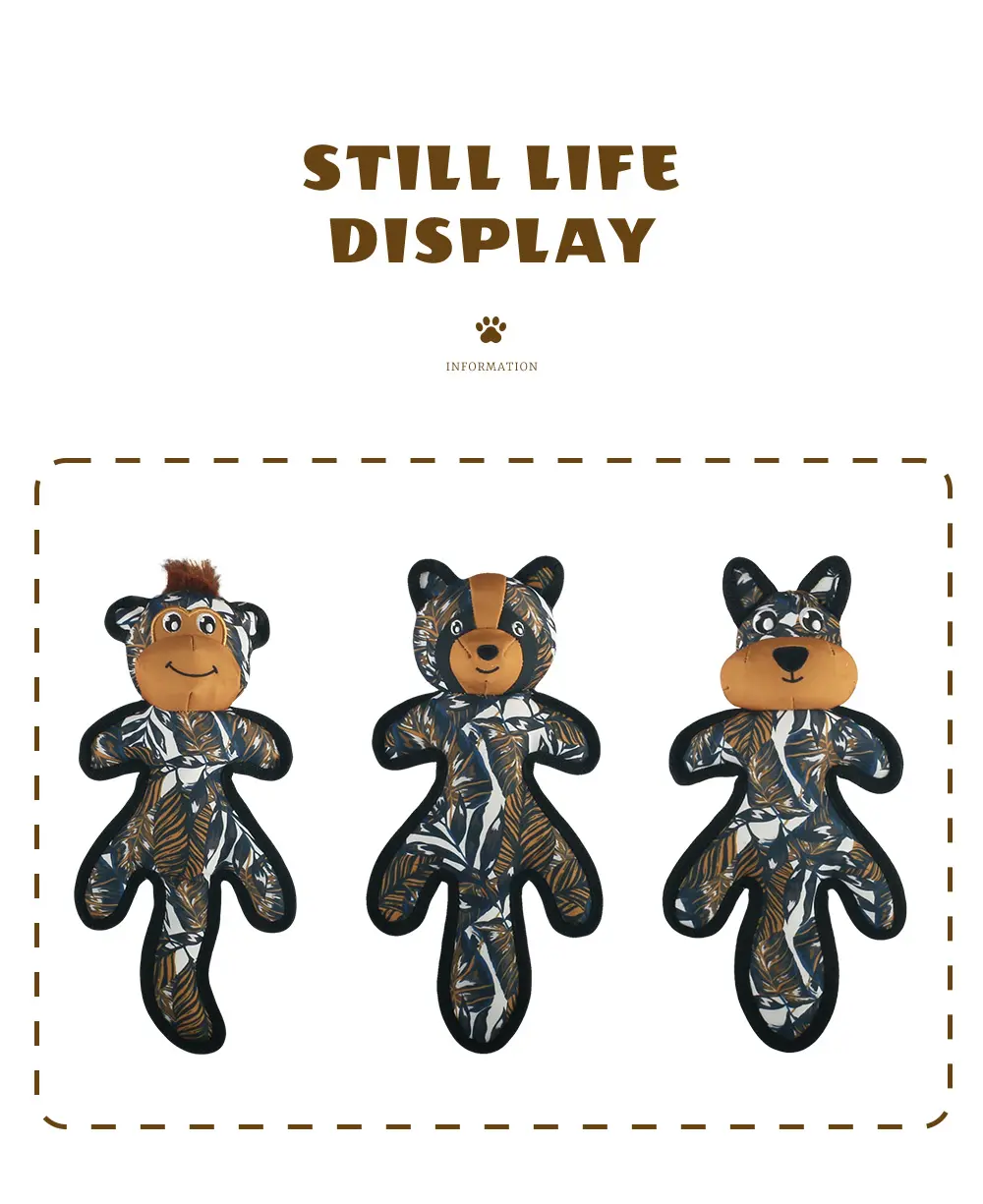 2025 Latest Plush Toys Monkey, Raccon, Squirrel (10)