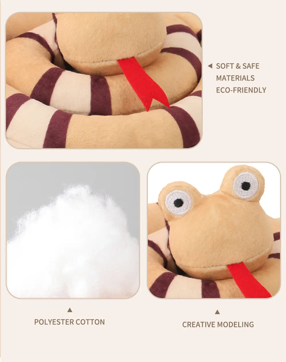 A Snake-Shaped Plush Pet Toy Specifically Designed For Dog Lovers—Snack (6)