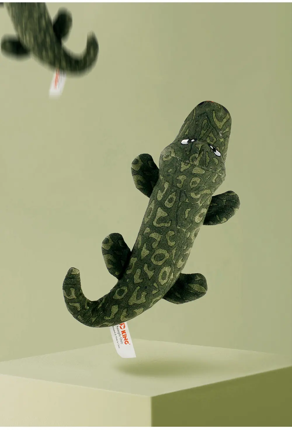 2025 New Product Classic Animal Shape Sturdy Dog Toy Collection Crocodile (9)