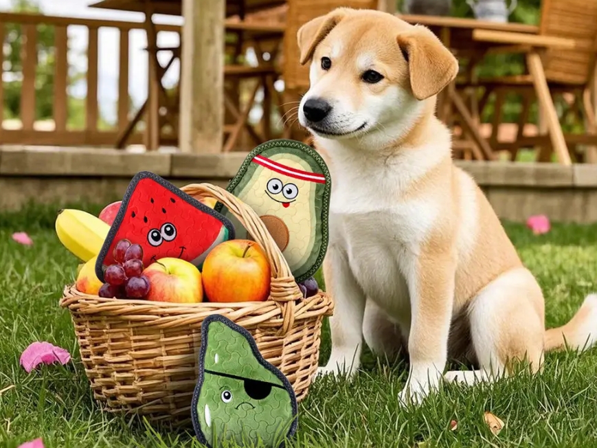 DKING's Tough Plush Dog Toys - Ideal for Aggressive Chewers!