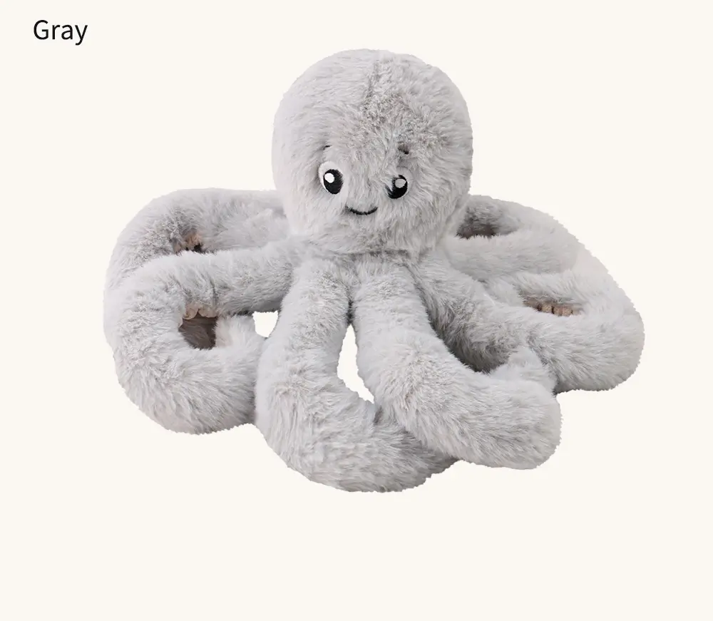Octopus Plush Toy Safe, Comfortable, Stimulates Curiosity, Enhances Bonding, Durable (14)