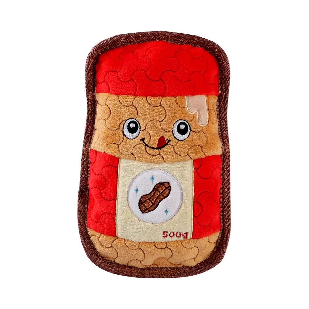 2025 Latest Products Dog Food Toys Plush Pet Toys Sturdy Dog Toys Dogs Can't Put It Down! Simulated Food Plush Toy