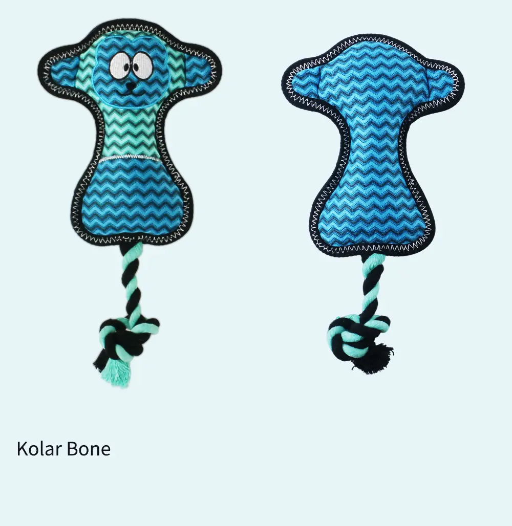 2025 Latest Design Rope-style Plush Pet Toy:Bear Bone,Monkey Bone,Kolar Bone,Fox Bone (14)