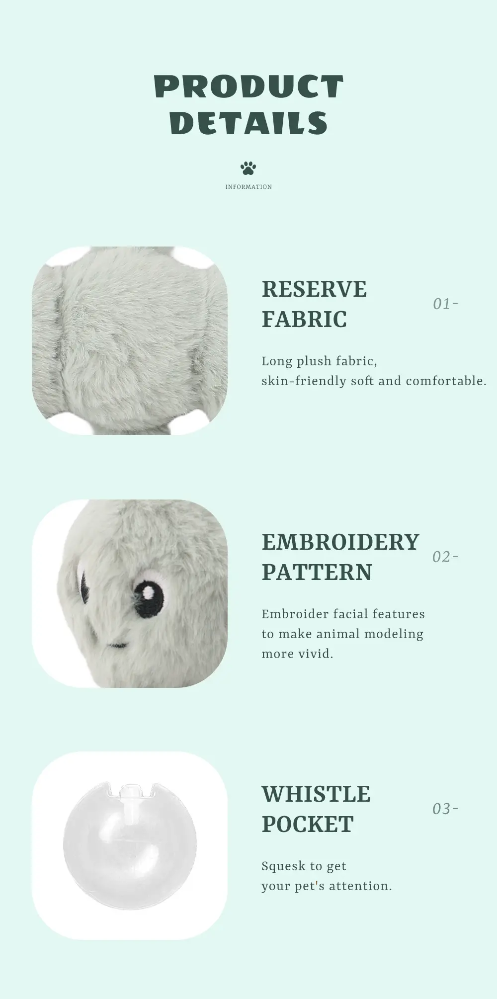 Caterpillar Pet Plush Soft, Lifelike, Playful, Safe, Educational Bond Builder (8)